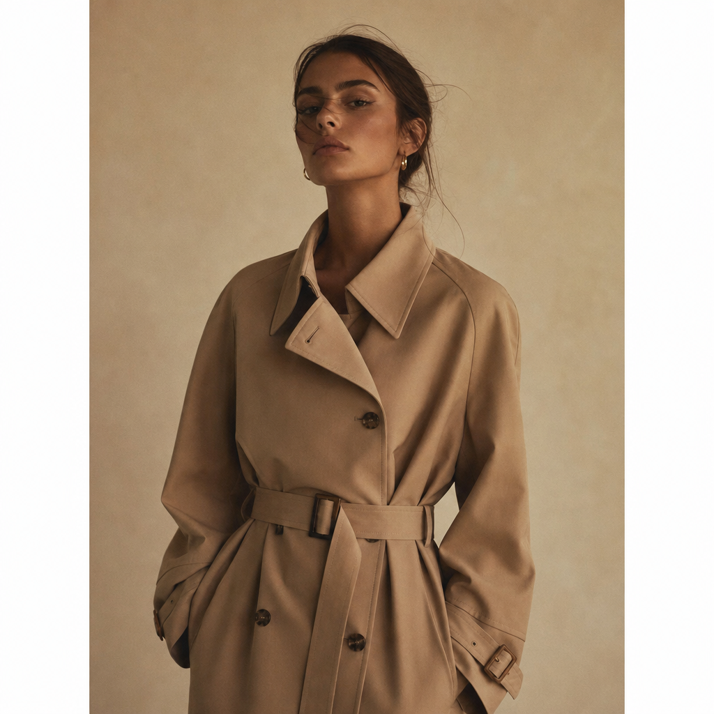 Campaña de moda editorial generada para una marca